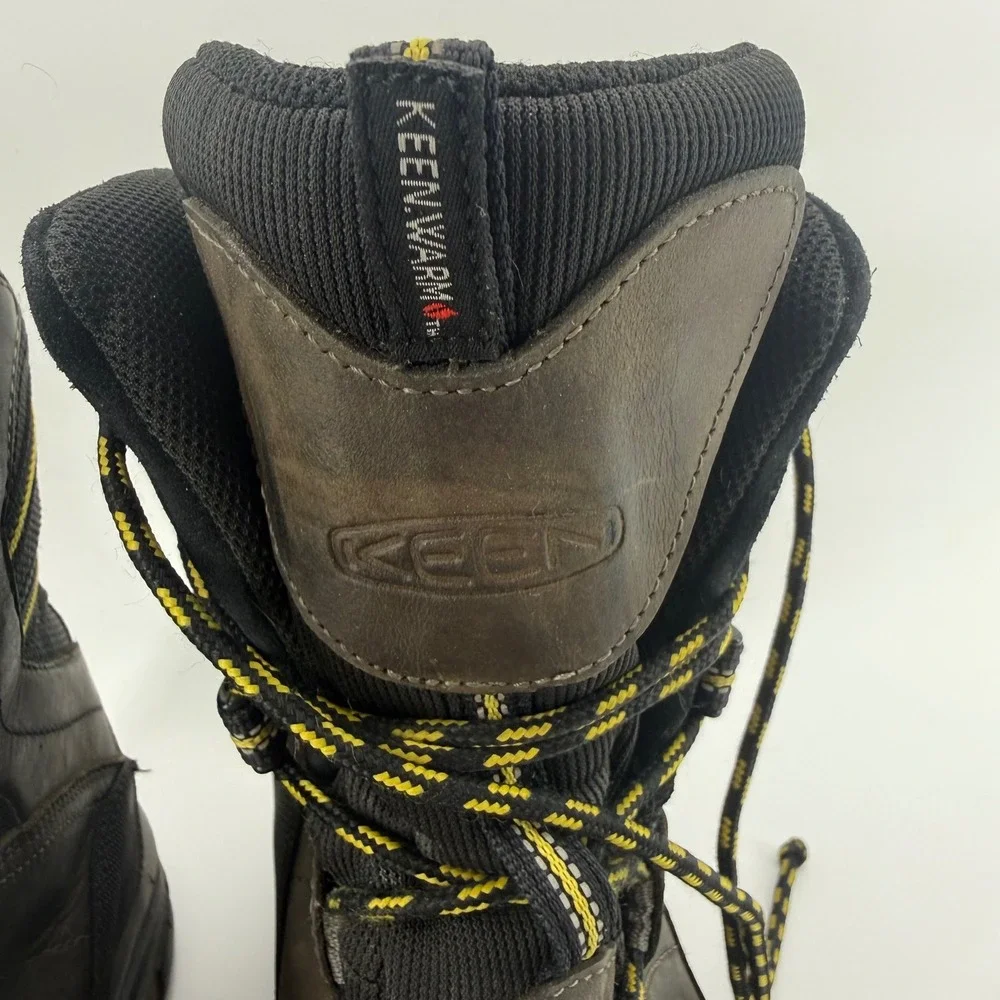 KEEN Summit County Mens‎ 11 Winter Boots Waterproof 400g Insulated Brown 1002646